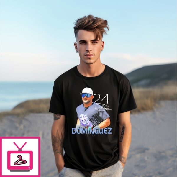 Jasson Dominguez New York Yankees Breakout Signature T-Shirt