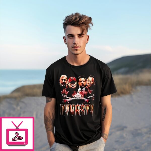 Kansas City Chiefs Coaching Legacy Dynasty T-Shirt