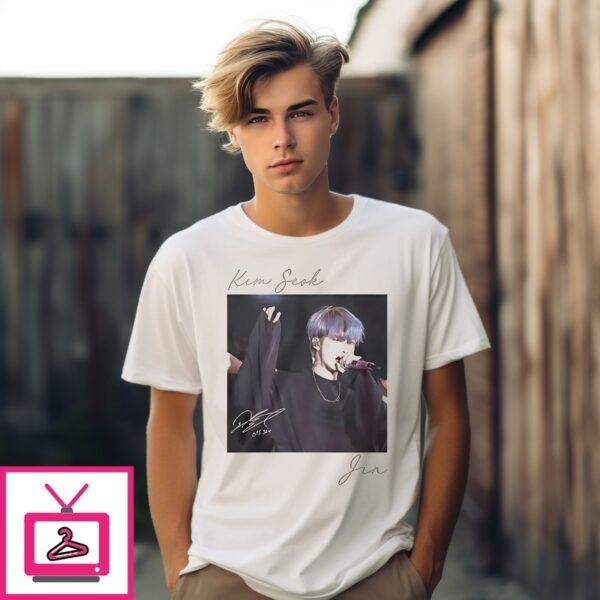 Kim Seokjin Bts Signature T-Shirt
