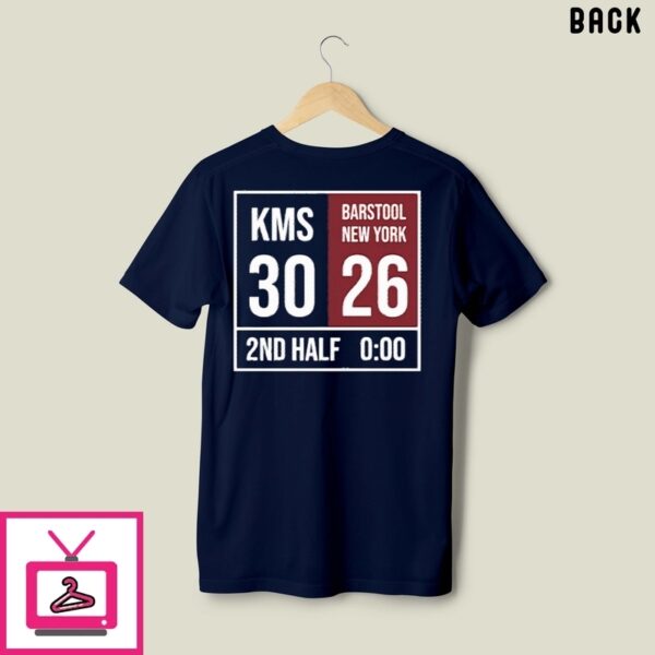 Kirk Comeback Kms 2 Barstool New York 15 1St Half T-Shirt