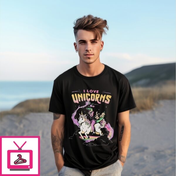 Legends Of Avantris I Love Unicorns T-Shirt