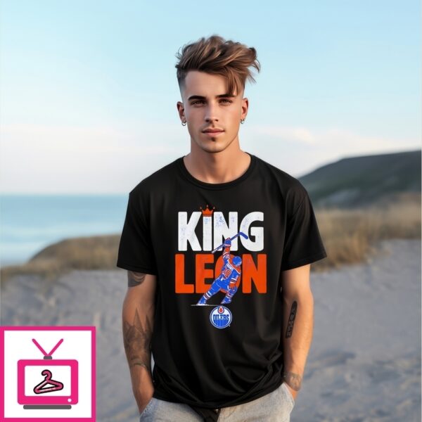 Leon Draisaitl Edmonton Oilers King Leon T-Shirt