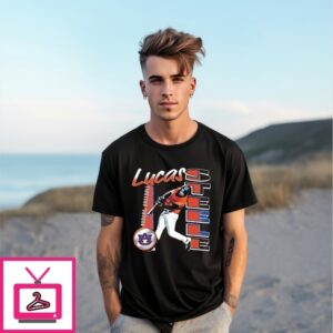 Lucas Steele Auburn Tigers Graphic T-Shirt