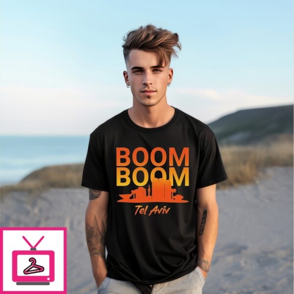 Lukas Gage Wearing Boom Boom Tel Aviv T-Shirt