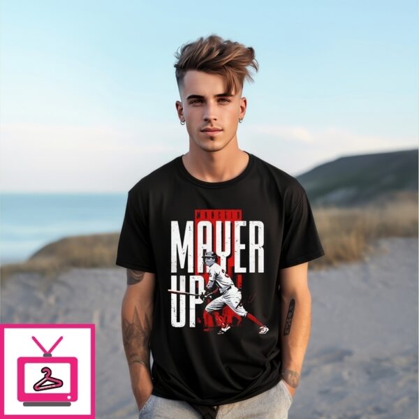 Marcelo Mayer Boston Red Sox Mlb Baseball Mayer Up T-Shirt