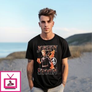 Marvel The Fantastic 4 First Steps Johnny Storm T-Shirt