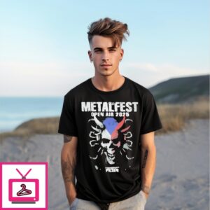 Metalfest Open Air Festival June 6-8 2025 At Lochotin Amphitheatre Pilsen T-Shirt
