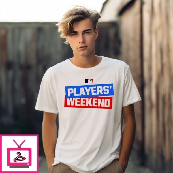 Mlb Players’ Weekend 2025 Logo T-Shirt
