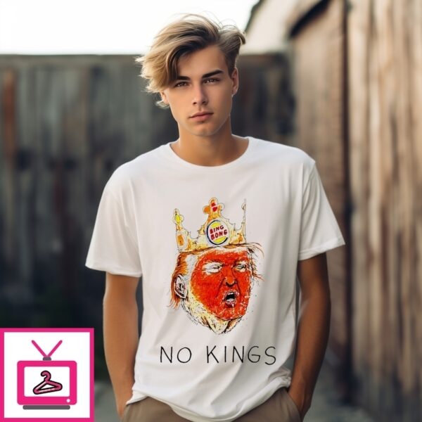 No Kings Donald Trump Bing Bong Paint T-Shirt