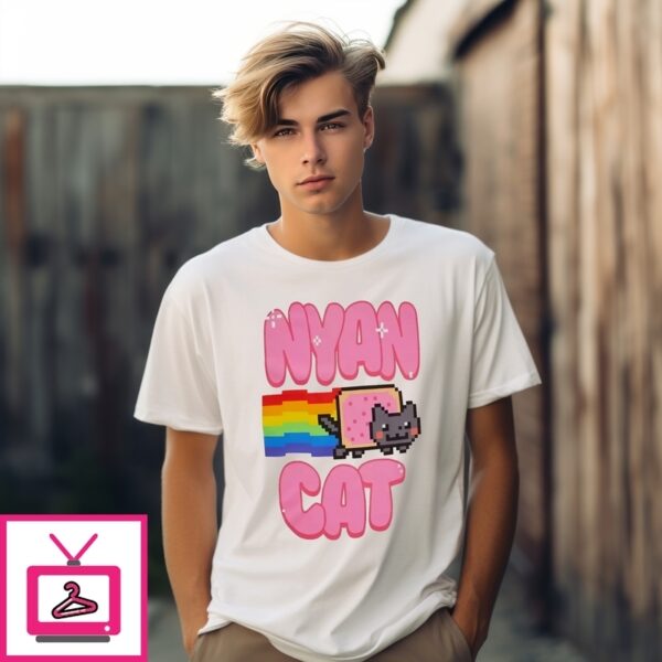 Nyan Cat Logo T-Shirt