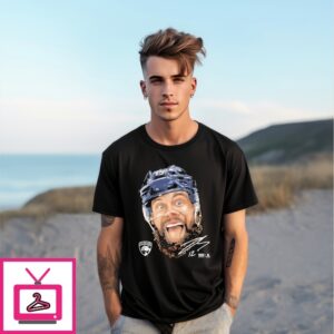 Official Florida Panthers Gadjovich Enforcer Signature T-Shirt