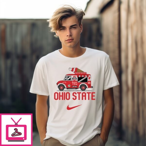 Ohio State Buckeyes Ice Cream Truck T-Shirt