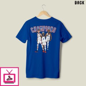 Okc Big 3 Champions Chet Holmgren Shai Gilgeous-Alexander Jalen Williams T-Shirt