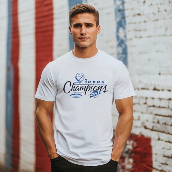 Okc Thunder 2025 Champions T-Shirt