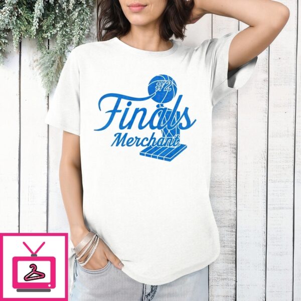 Okc Thunder Finals Merchant Trophy Number 2 T-Shirt