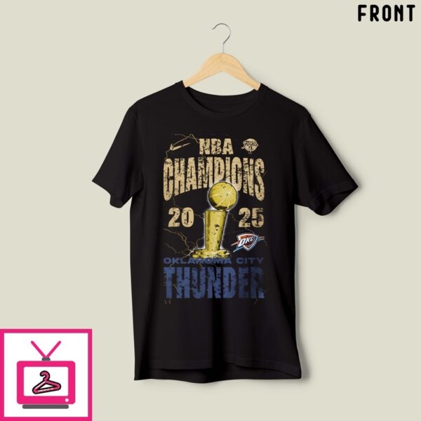 Okc Thunder Nba Champions 2025 All Over Print Unisex T-Shirt