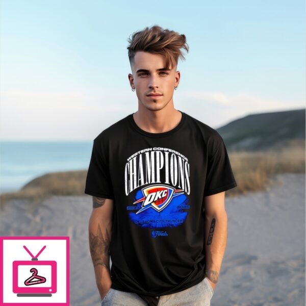 Oklahoma City Thunder 2024-2025 Conference Champions T-Shirt