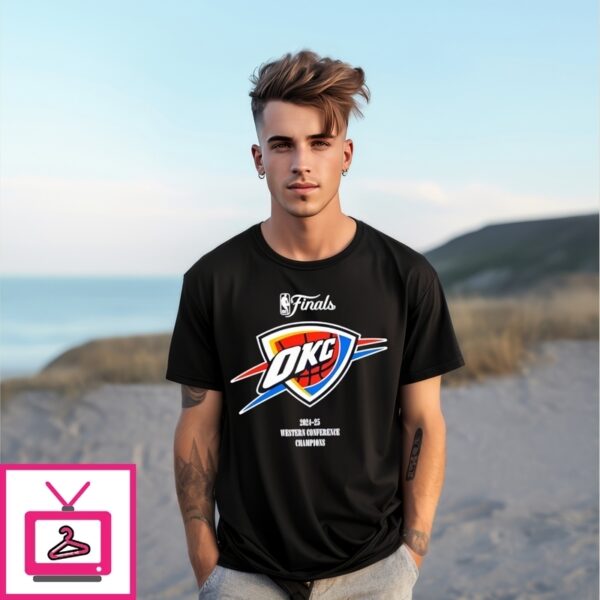 Oklahoma City Thunder 2024-2025 Western Conference Champions T-Shirt