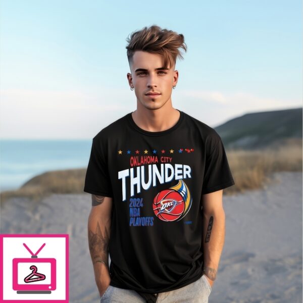 Oklahoma City Thunder 2024 Nba Playoffs Vintage T-Shirt