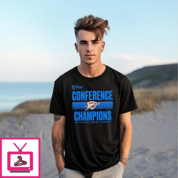 Oklahoma City Thunder 2025 Nba Finals Conference Champions T-Shirt
