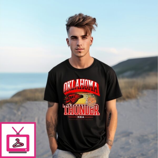Oklahoma City Thunder 2025 Nba Western Conference T-Shirt