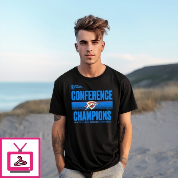 Oklahoma City Thunder 2025 Western Conference Champions T-Shirt