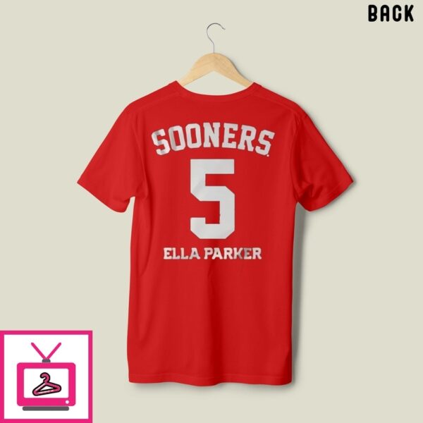 Oklahoma Softball Ella Parker 5 T-Shirt