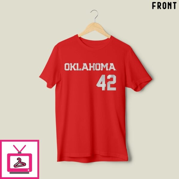 Oklahoma Softball Gabbie Garcia 42 T-Shirt