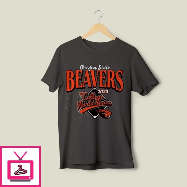 Oregon State Baseball 2025 College World Series T-Shirt