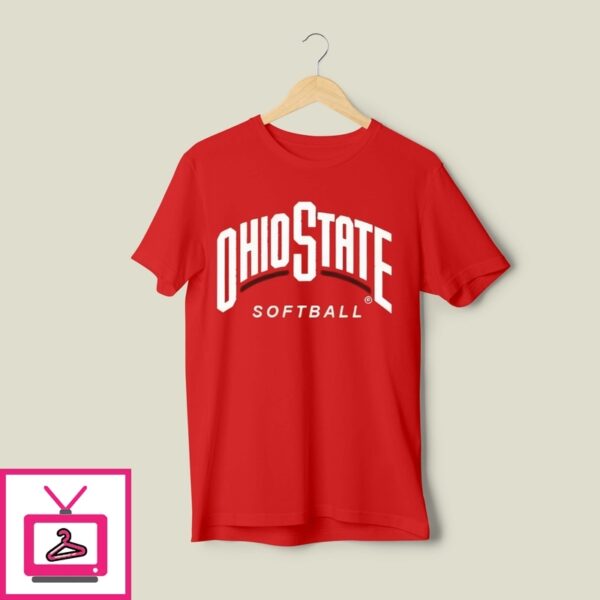 Osu Softball Logo Stack T-Shirt