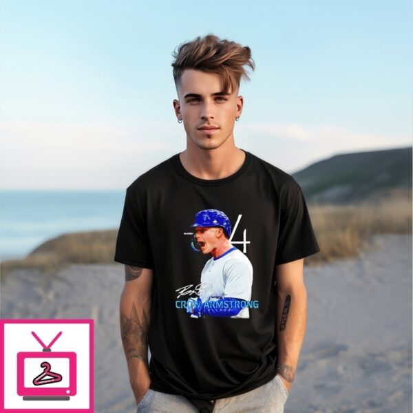 Pete Crow-Armstrong Pca Chicago Cubs Breakout Signature T-Shirt