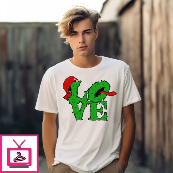 Phillie Phanatic Phan Love Philadelphia Phillies Mascot T-Shirt