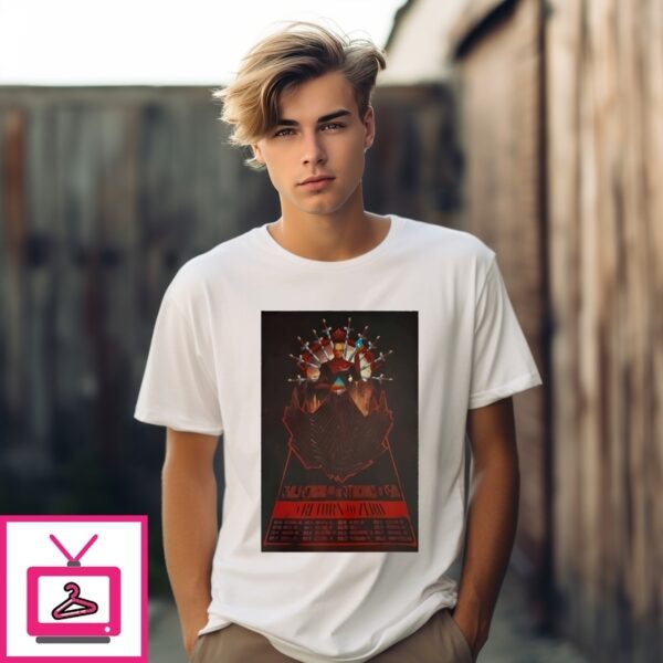Poster Tour June The Smashing Pumpkins A Return To Zero Tour June 2025 Portrait T-Shirt