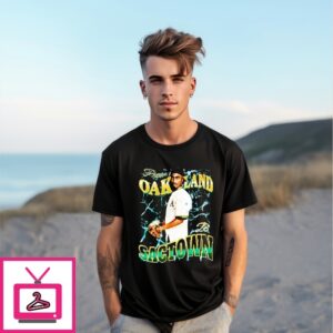 Sacramento Baseball Tupac From Oakland Athletics To Sactown Vintage T-Shirt