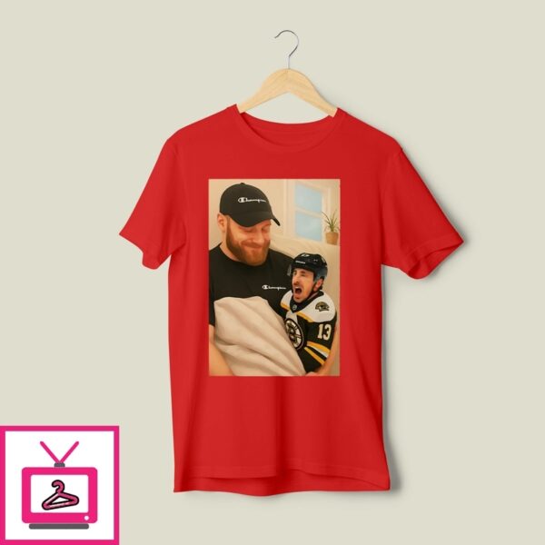 Sam Bennett Holding A Crying Marchand T-Shirt