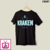 Seattle Kraken Personalized Name & Number Midfielder T-Shirt