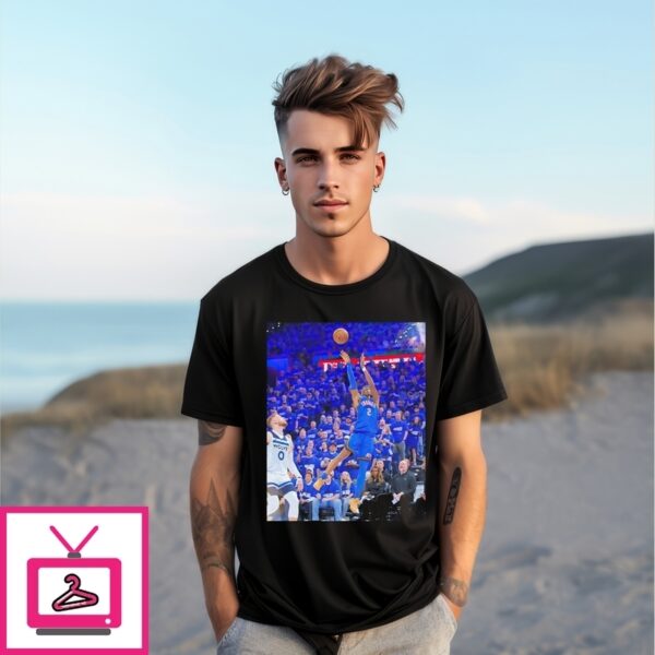 Shai Gilgeous-Alexander Oklahoma City Thunder 2025 Nba Playoffs T-Shirt