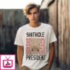 Shithouse President Donald Trump Paint T-Shirt