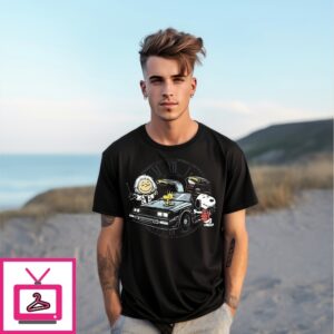 Snoopy Back To The Future X Peanuts Time Travel Buddies T-Shirt