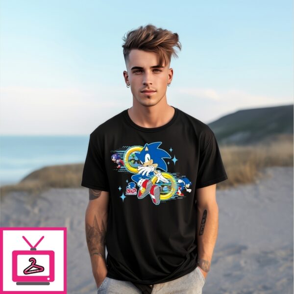 Sonic The Hedgehog 30Th Anniversary T-Shirt