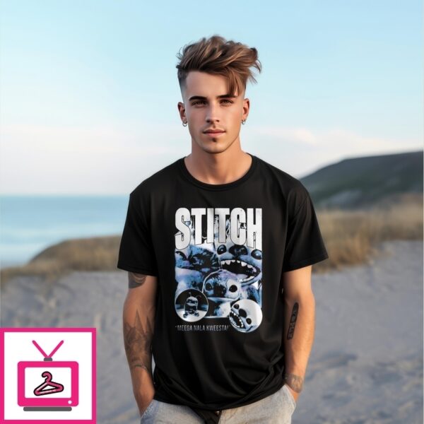 Stitch Collage Meega Nala Kweesta Disney Film T-Shirt