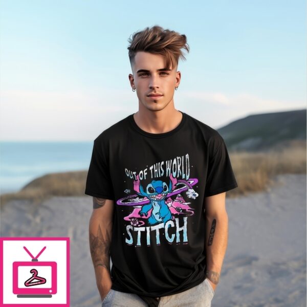 Stitch Out Of This World Space Adventure Movie T-Shirt