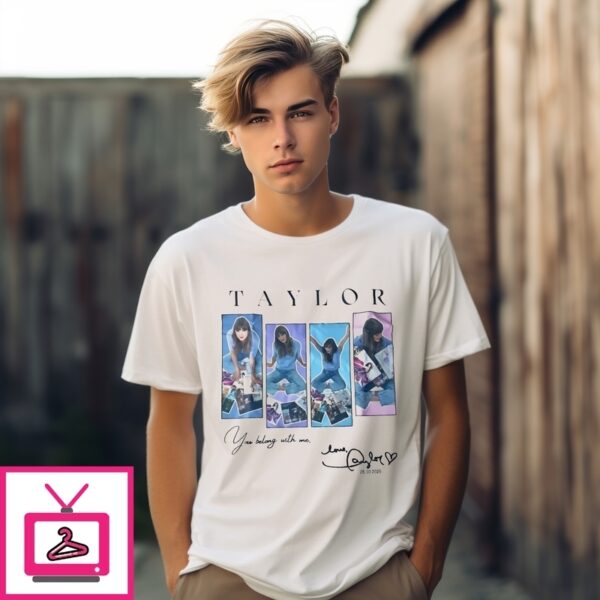Taylor You Belong With Me Signature T-Shirt