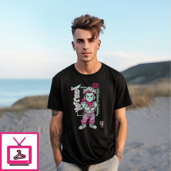Telos Mega Drive Anime Master Grade Musician Retro Style Mal Fest T-Shirt
