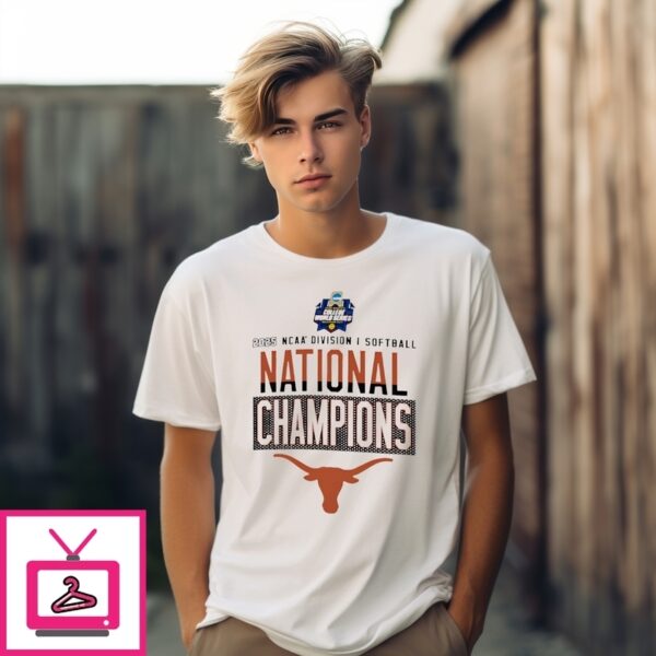 Texas Longhorns 2025 Ncaa Division I Softball National Champions T-Shirt