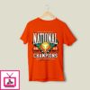 Texas Longhorns Ncaa Softball 2025 National Champs T-Shirt