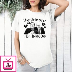 Trump Elon Musk The Girls Are Fighting T-Shirt
