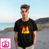 Trump Elon Taco Chicken Banana Trump Always Chickens Out T-Shirt