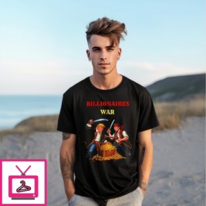 Trump Vs Musk Billionaires Wars Pirate T-Shirt