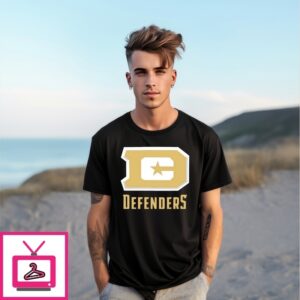 Ufl Dc Defenders Xfl Conference Champions 2025 Logo T-Shirt
